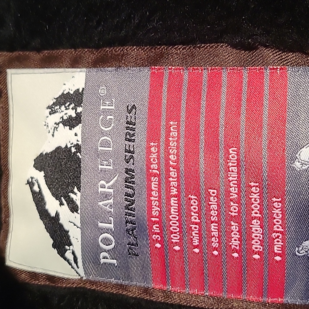 Brown Polar Edge Small Ski Jacket